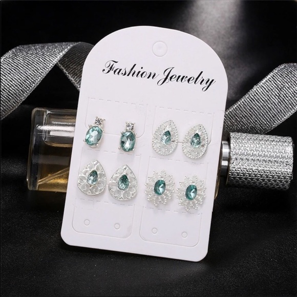 Jewelry - NWT 4 pairs Charm Earrings